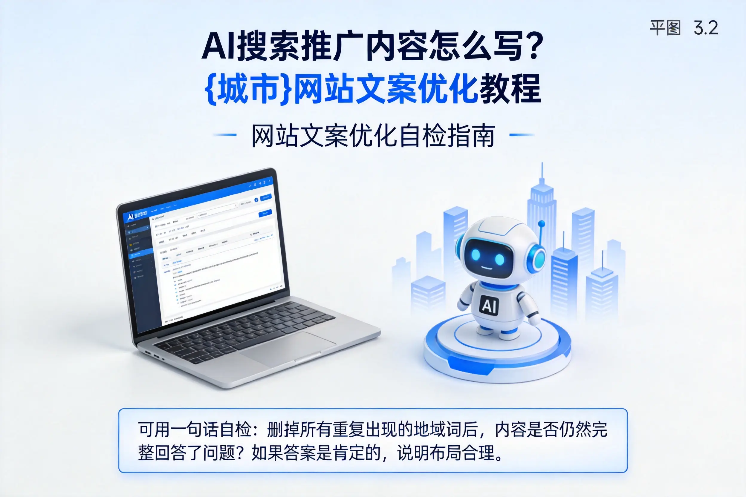 AI搜索推广内容怎么写？肇庆网站文案优化教程