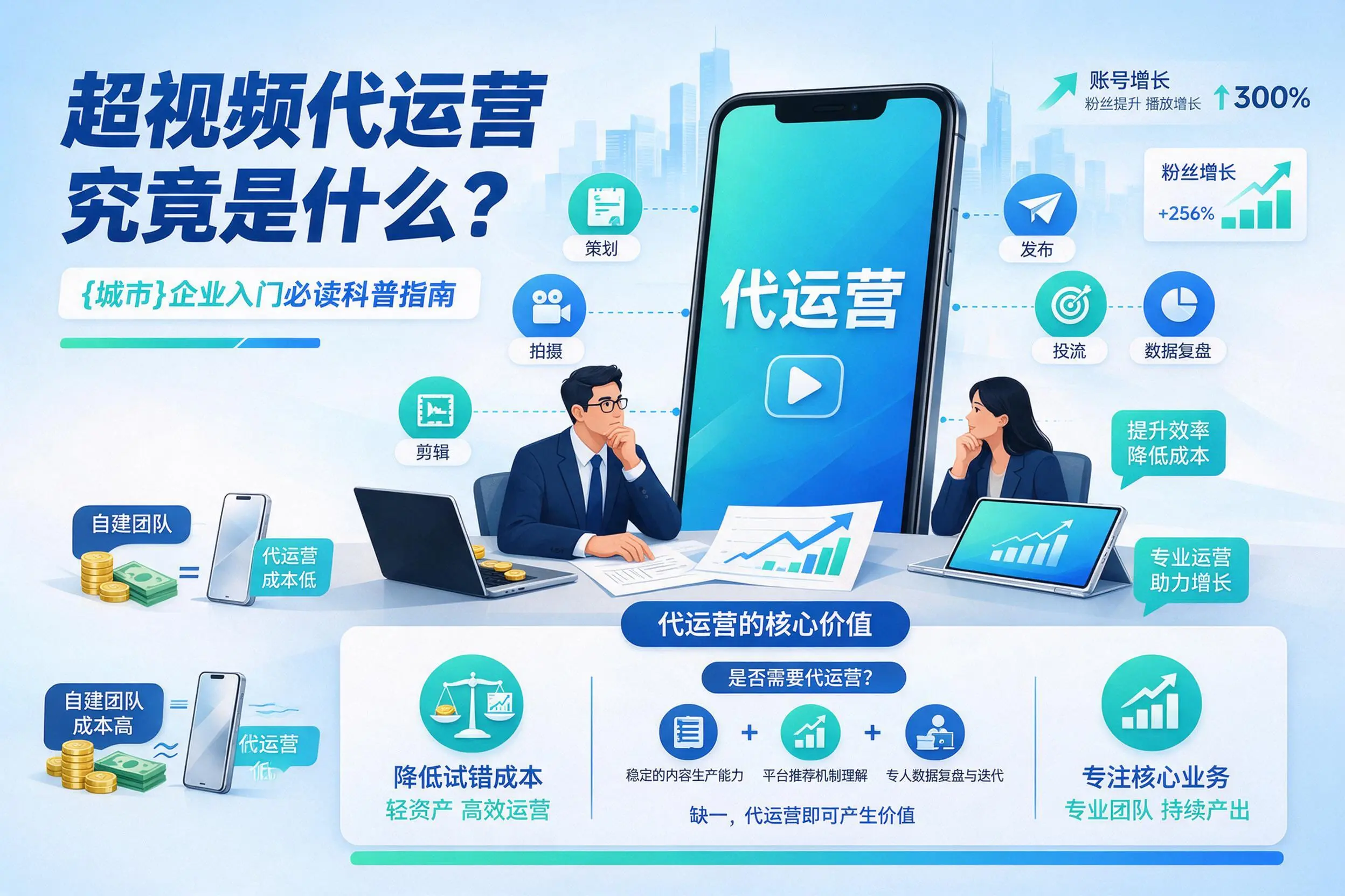 短视频代运营究竟是什么?肇庆企业入门必读科普指南