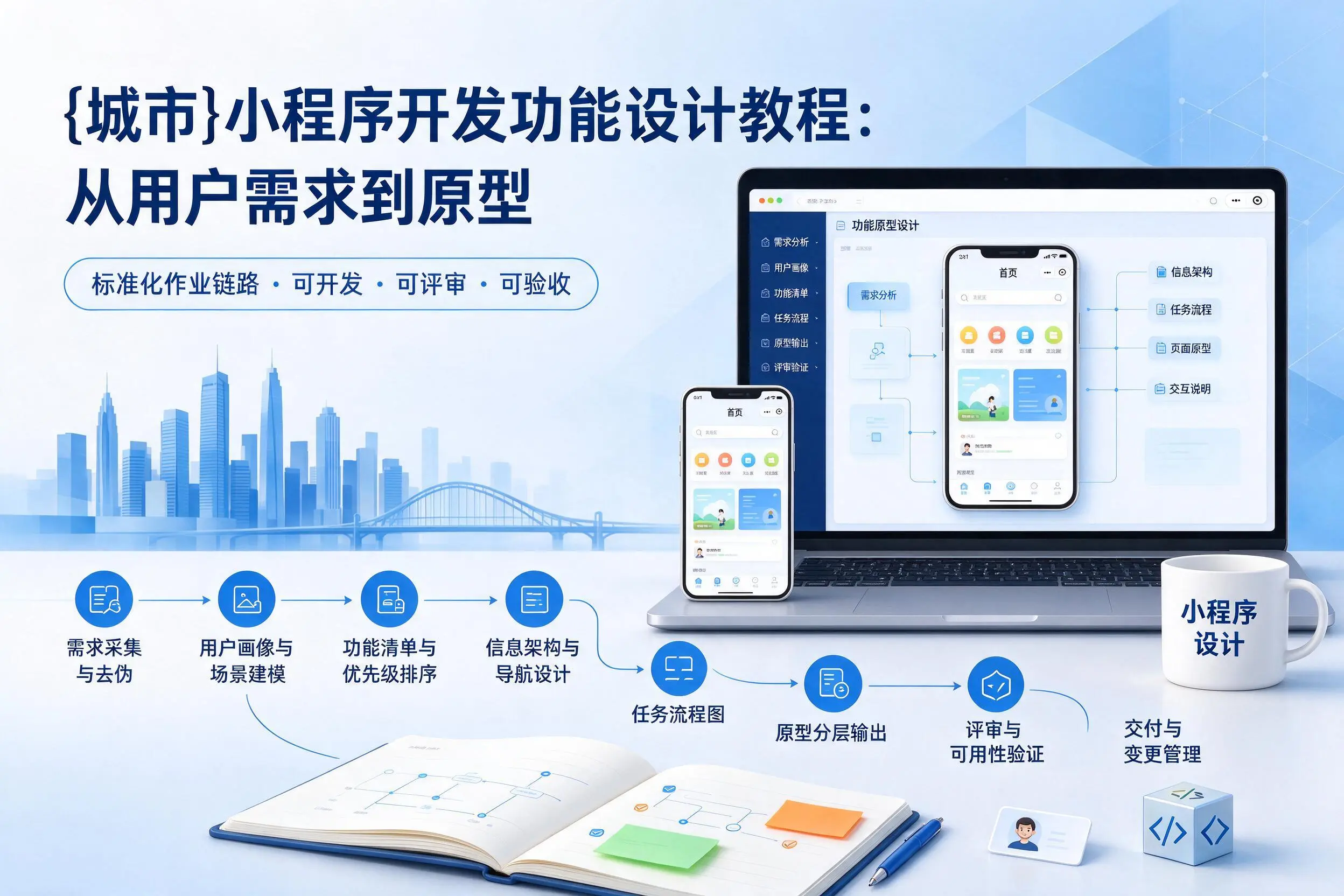 肇庆小程序开发功能设计教程：从用户需求到原型