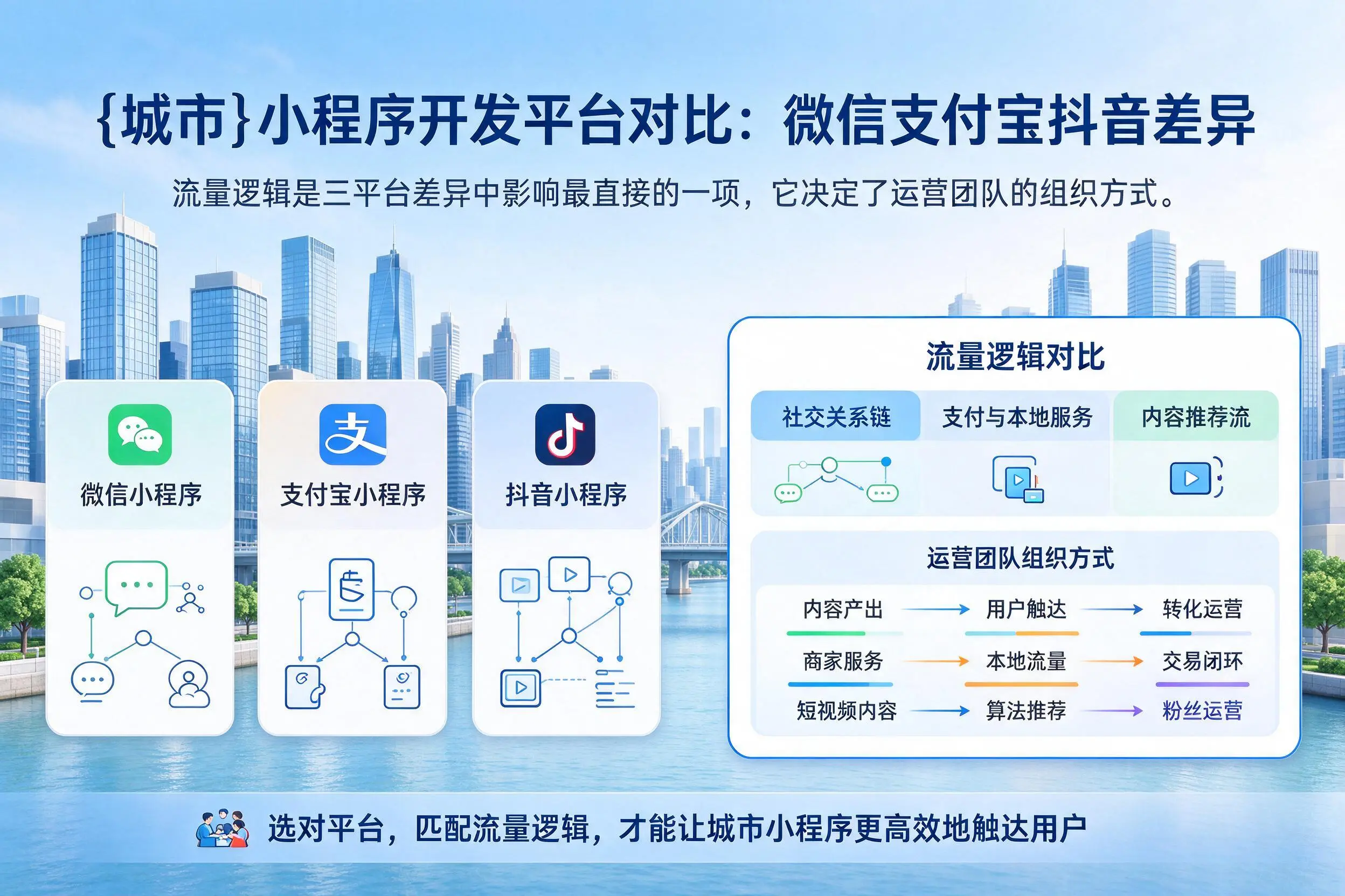 肇庆小程序开发平台对比:微信支付宝抖音差异